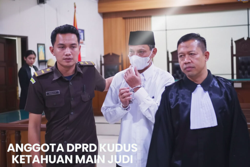 Anggota DPRD Main Judi Divonis Kerja Sosial 60 Jam, Jadi Pelopor KUHP Baru