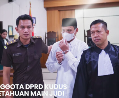 Anggota DPRD Main Judi Divonis Kerja Sosial 60 Jam, Jadi Pelopor KUHP Baru