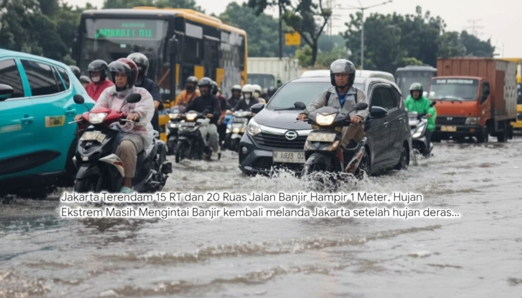 Banjir Melanda Jakarta, Hujan Tak Juga Mereda: 154 RT Terendam & Solusi Jangka Panjang Dicari
