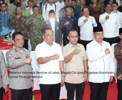 Desa Jadi Garda Terdepan: Mendes & Kepala BNN Deklarasi Indonesia Bersinar di Lahat