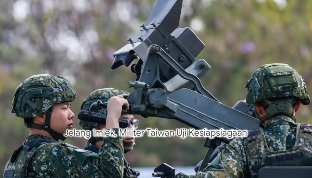 Taiwan Siaga Penuh: Latihan Gabungan Megah di Chiayi Jelang Tahun Baru Imlek