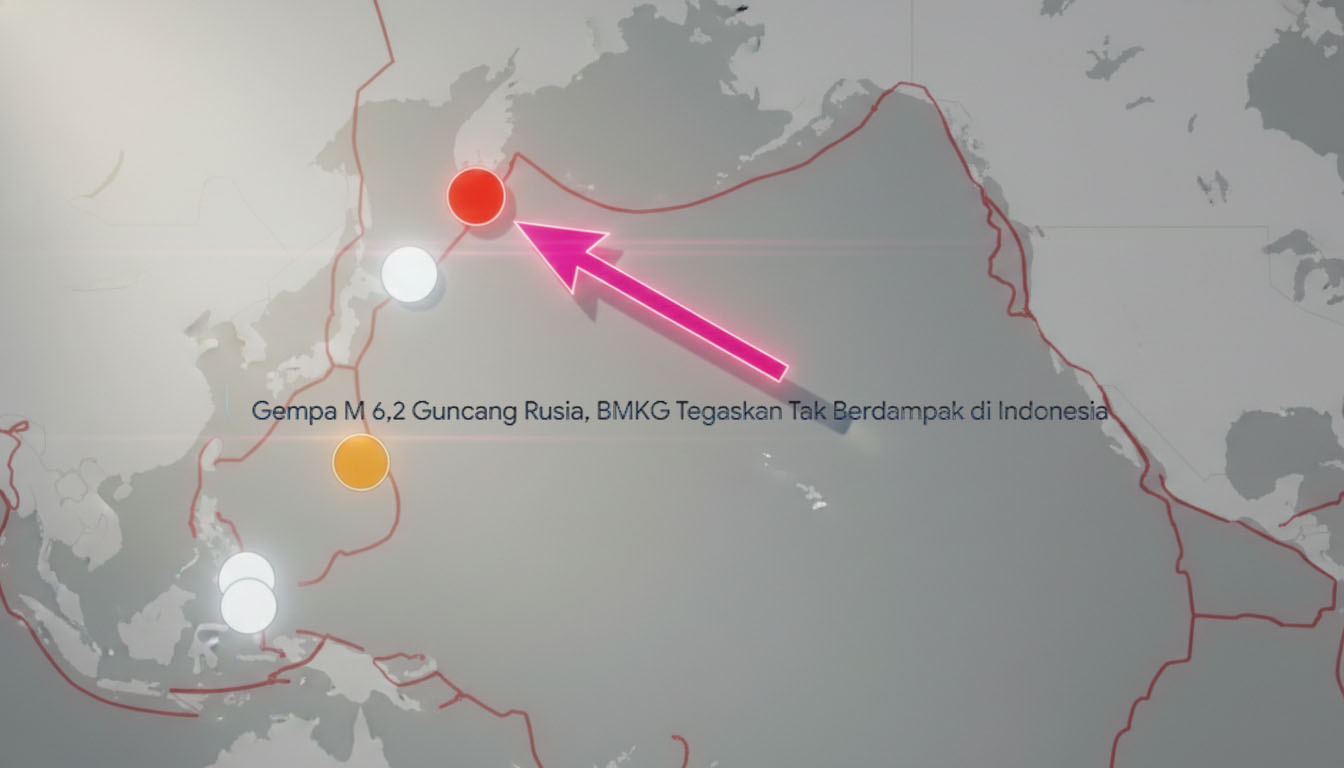 Gempa M 6,2 di Rusia Tidak Berpotensi Tsunami untuk Indonesia