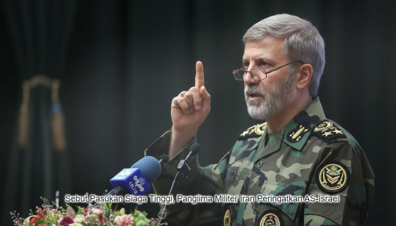 Kepala Militer Iran: Pasukan Siaga Tinggi, Kami akan Balas Setiap Serangan AS dan Israel