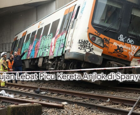 Kereta Komuter Anjlok di Spanyol Tewaskan Masinis