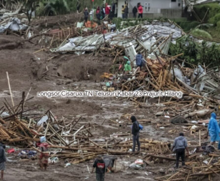 Kodam Siliwangi Telusuri Kabar 23 Prajurit Hilang dalam Longsor Cisarua
