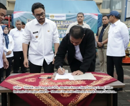 Mentan Amran Berperan Kunci di DEN untuk Wujudkan Pertanian Sebagai Pilar Energi Nasional