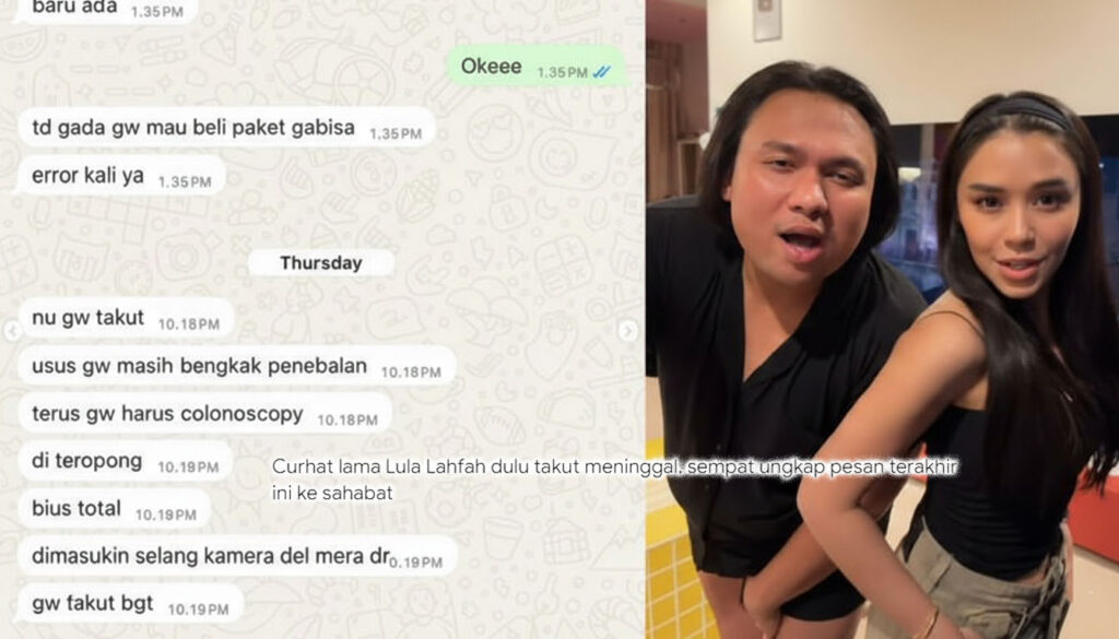 Pesan Terakhir Lula Lahfah: "Nu, Gue Takut Banget" Sebelum Tutup Usia