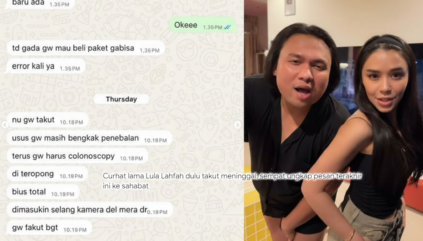 Pesan Terakhir Lula Lahfah: "Nu, Gue Takut Banget" Sebelum Tutup Usia