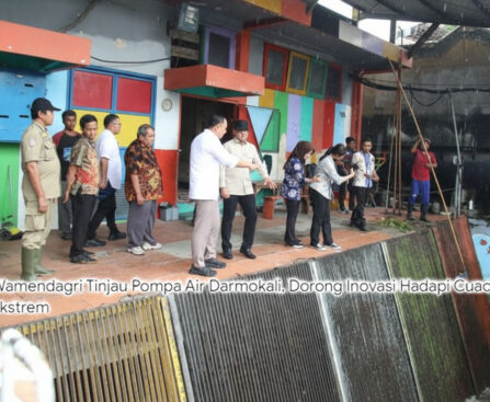 Pompa Air Darmokali Jadi Role Model Nasional, Wamendagri: Inovasi Kunci Hadapi Cuaca Ekstrem