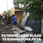 Puting Beliung Terjang Denpasar, Atap Berterbangan dan Tempat Ibadah Rusak