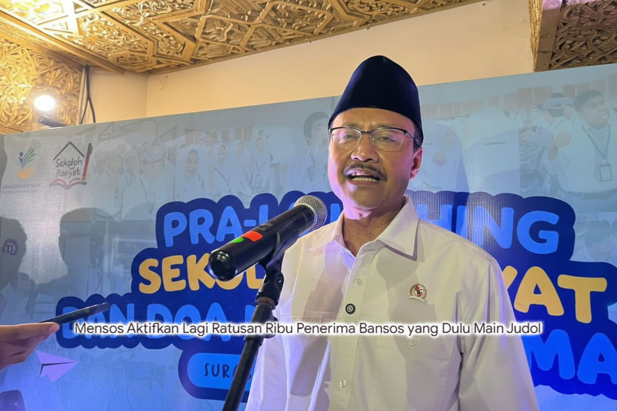 Ribuan Penerima Bansos yang Main Judi Diberi Kesempatan Kedua