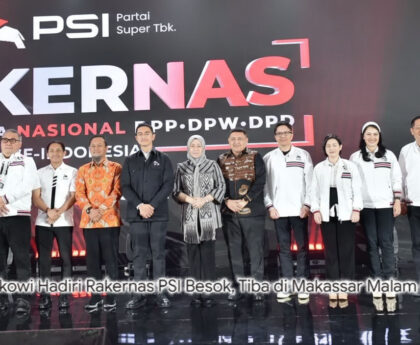 Arahan Strategis untuk PSI Menuju Pemilu 2029 : Sambutan Meriah untuk Jokowi di Makassar
