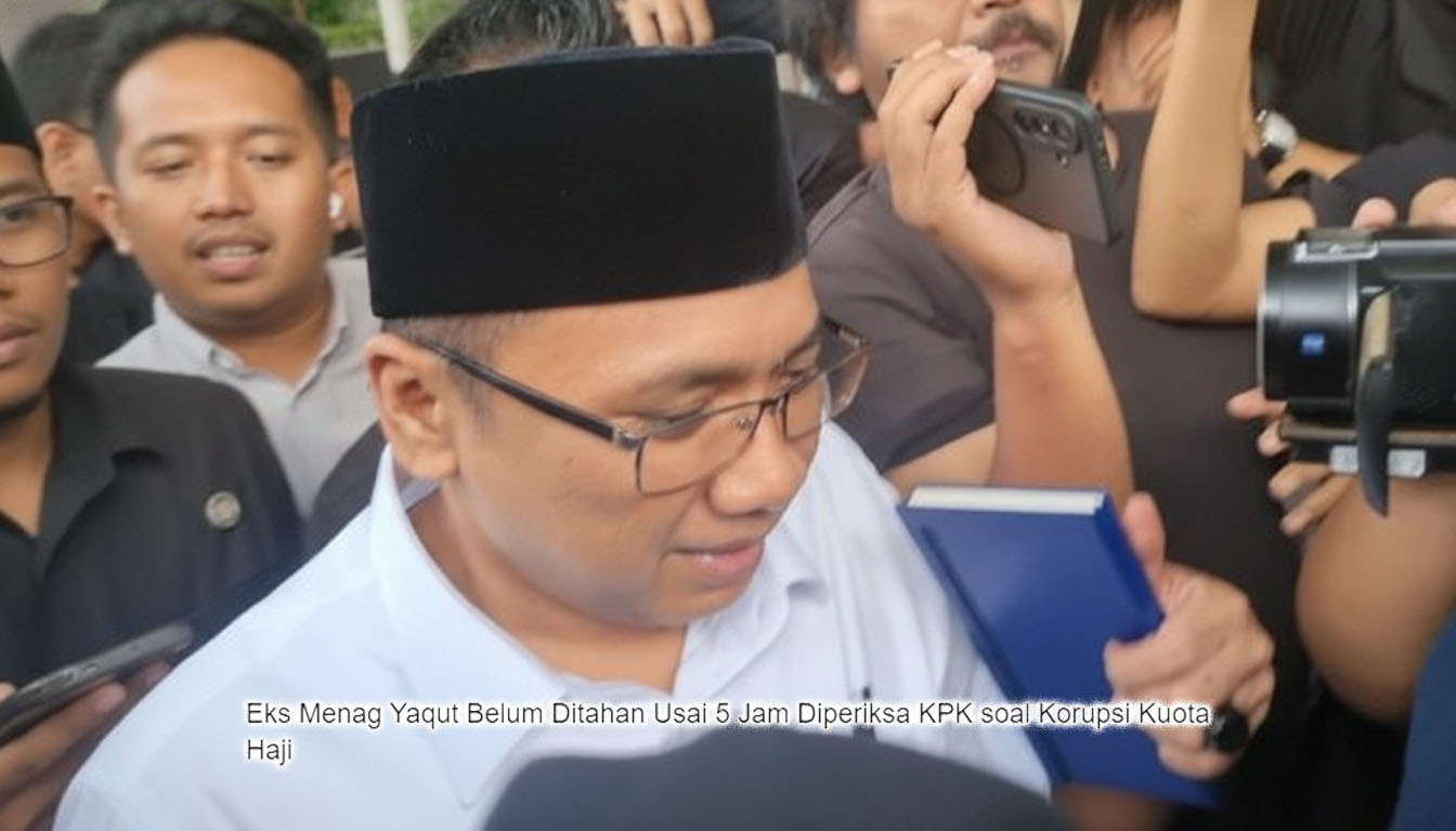 Status Hukum Eks Menag Gus Yaqut Pasca-Penetapan Tersangka Kasus Kuota Haji