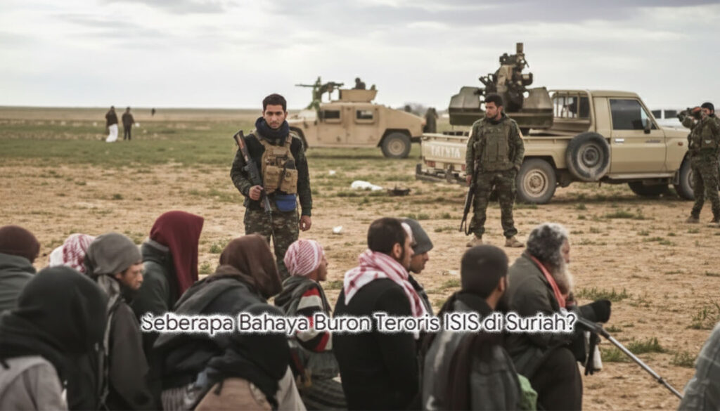 Suriah di Ujung Tanduk: Seberapa Bahaya Buron Teroris ISIS yang Melarikan Diri?
