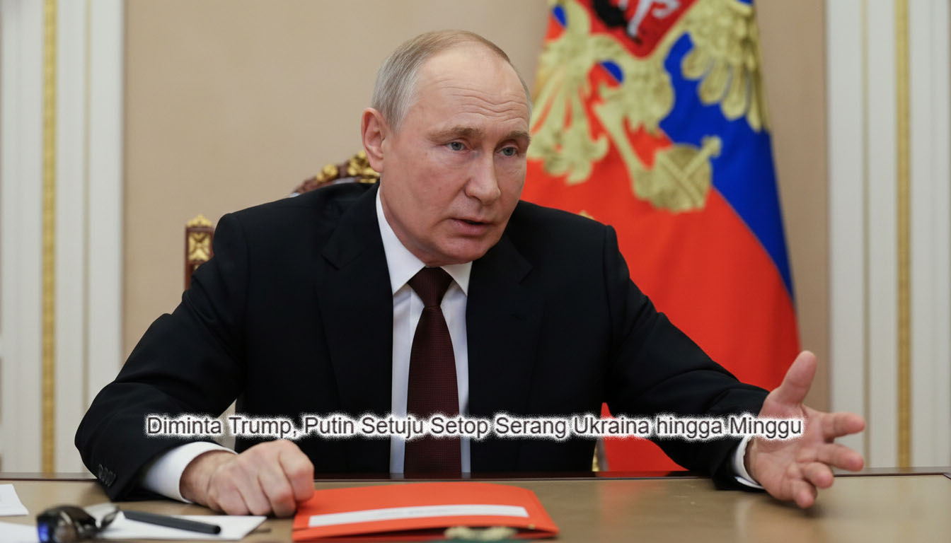 Trump Minta, Putin Setuju Hentikan Serangan Ukraina Sementara di Tengah Badai Dingin Ekstrem
