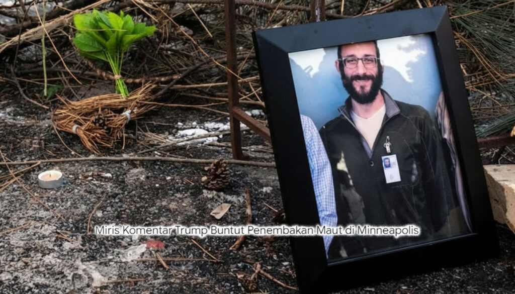 Komentar Picu Kontroversi: Trump Tuduh Pejabat Lokal "Hasiut Pemberontakan" Usai Penembakan Maut ICE di Minneapolis