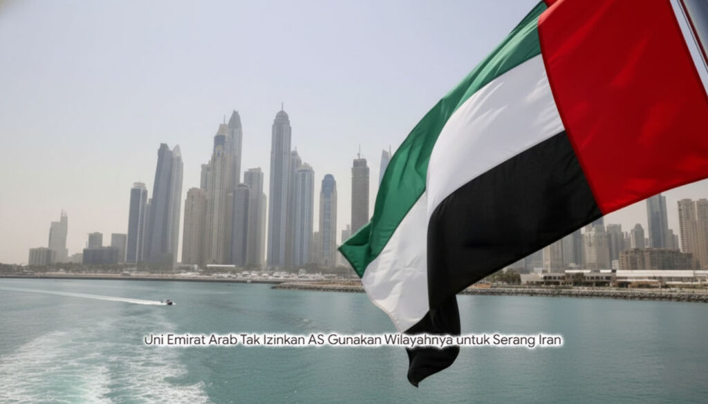 UEA Ambil Sikap Tegas: Wilayah dan Logistik Tertutup untuk Serangan ke Iran