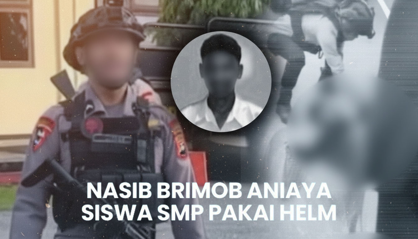 Aksi Brutal Oknum Brimob Aniaya Siswa Pakai Helm hingga Tewas di Tual, Pelaku Jadi Tersangka