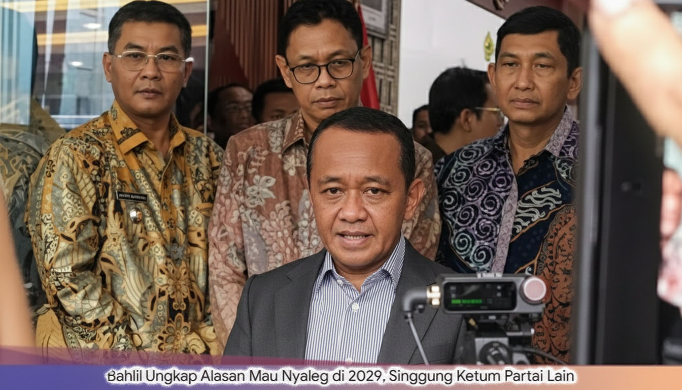 Bahlil Ungkap Alasan Nyaleg 2029 dan Sindir Ketum Lain yang Maju Mundur