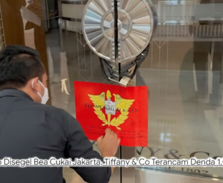 Bea Cukai Segel Tiga Gerai Tiffany & Co, Denda Rp 1.000% Mengintai