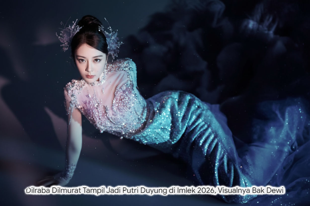 Dilraba Dilmurat Tampil Bak Dewi Laut: Transformasi Putri Duyung di Panggung Air Imlek 2026 Bikin Takjub!