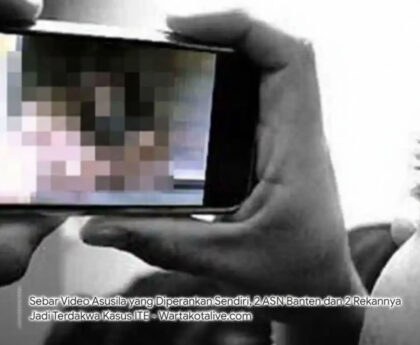 Dua ASN di Banten Jadi Pesakitan UU ITE, Rencanakan Aksi di Grup Telegram