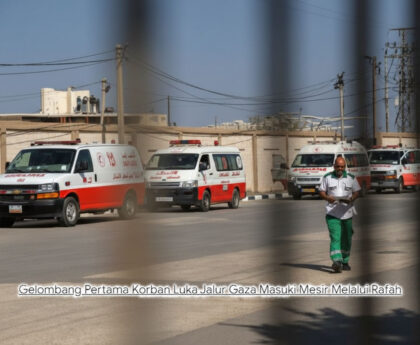 Evakuasi Medis Gaza ke Mesir Dimulai: Pintu Harapan yang Terbuka Sepenggal