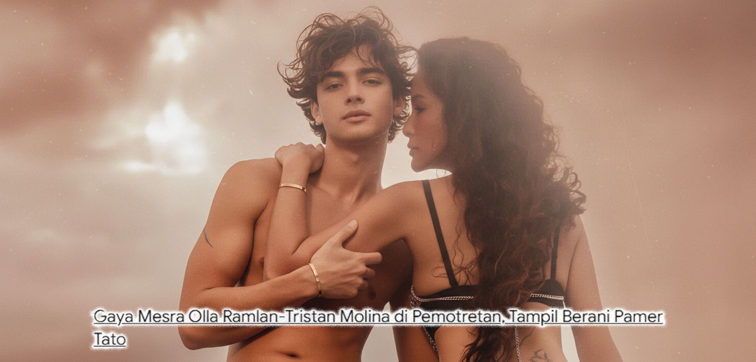 Gaya Mesra Olla Ramlan & Tristan Molina di Pemotretan: Tampil Berani, Pamer Tato Jadi Pusat Perhatian!