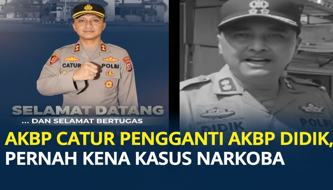 Jejak Kasus Sabu AKBP Catur Mencuat Usai Dicopot Jadi Plh Kapolres Bima Kota: Pernah Positif Narkoba, Kini Diperiksa?