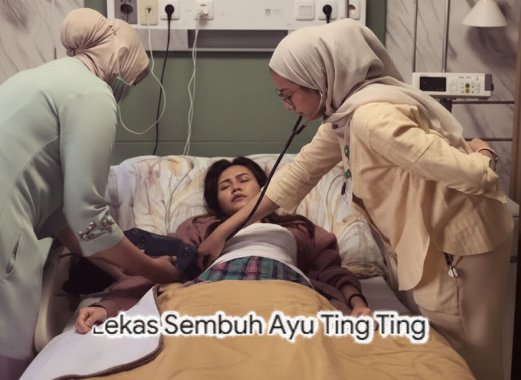 Kabar Terkini Ayu Ting-Ting, Tensi 101/56 dan Doa yang Mengalir Tanpa Henti