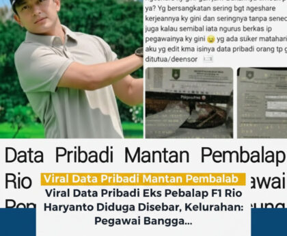 Pegawai Umbar Dokumen Rio Haryanto di Medsos, Terancam Dipecat!