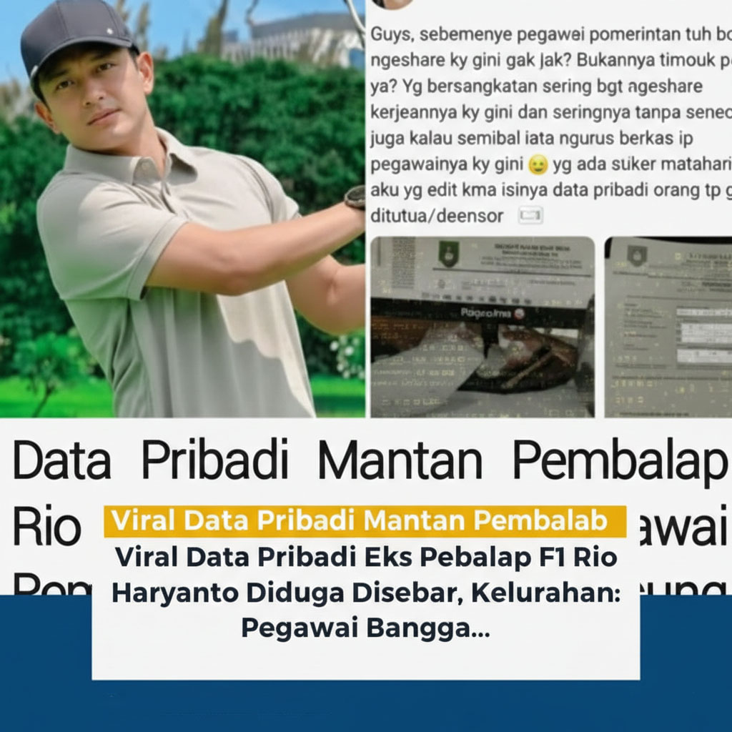 Pegawai Umbar Dokumen Rio Haryanto di Medsos, Terancam Dipecat!