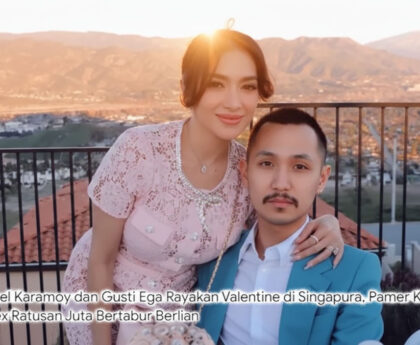 Salfok! Rayakan Valentine di Singapura, Angel Karamoy Dapat Kado Mewah Rolex dari Gusti Ega