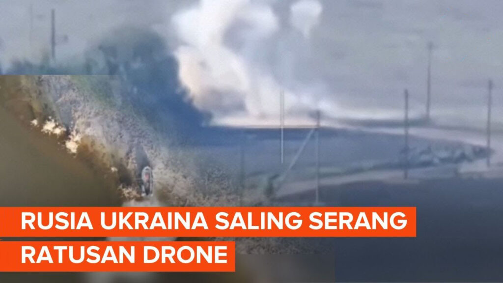 Saling Serang Rusia-Ukraina Korban Jiwa Berjatuhan: Perang Drone yang Tak Berujung