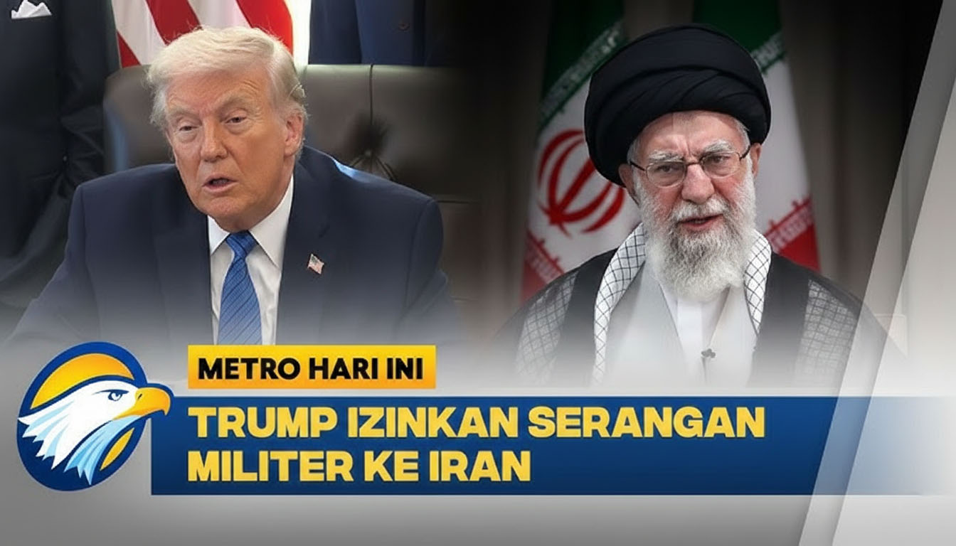 Serangan AS ke Iran Tinggal Tunggu Perintah Trump