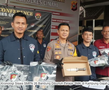 Kronologi Berdarah DiKampung Gajah: Siswa SMPN 26 Bandung Dibunuh Pelajar SMK, Motifnya Miris