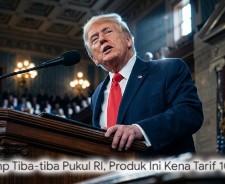 Trump Tiba-Tiba Pukul RI Usai Babak Belur Dijegal MA, Produk Ini Kena Tarif Gila-gilaan 104%!