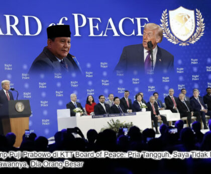 Momen Epik di Board of Peace: Trump dan Prabowo Saling Puji, "Saya Tak Mau Melawannya!"