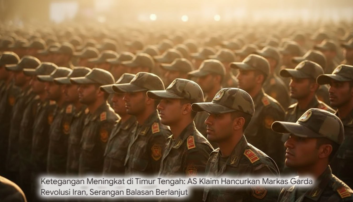 AS Klaim Hancurkan Markas Besar Garda Revolusi Iran: "Kepala Ular" Telah Dipenggal