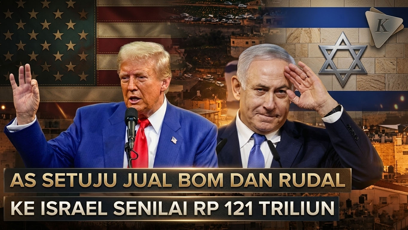 AS Setujui Penjualan 12.000Bom ke Israel, Bypass Kongres di Tengah Perang Iran
