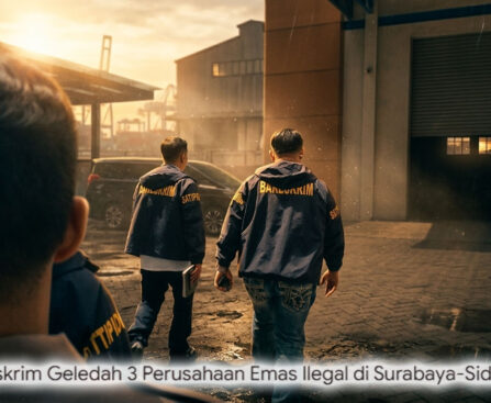 Bareskrim Usut Kasus Emas Ilegal Rp 25,9 Triliun, 3 Orang Jadi Tersangka, Uang dan Logam Mulia Disita!
