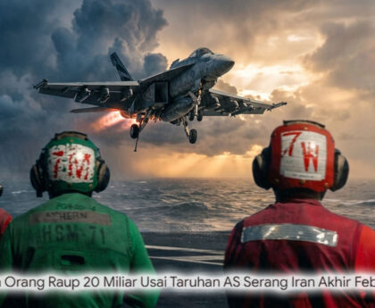 Enam Orang Raup Rp20Miliar Usai Taruhan AS Serang Iran Akhir Februari