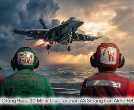 Enam Orang Raup Rp20Miliar Usai Taruhan AS Serang Iran Akhir Februari