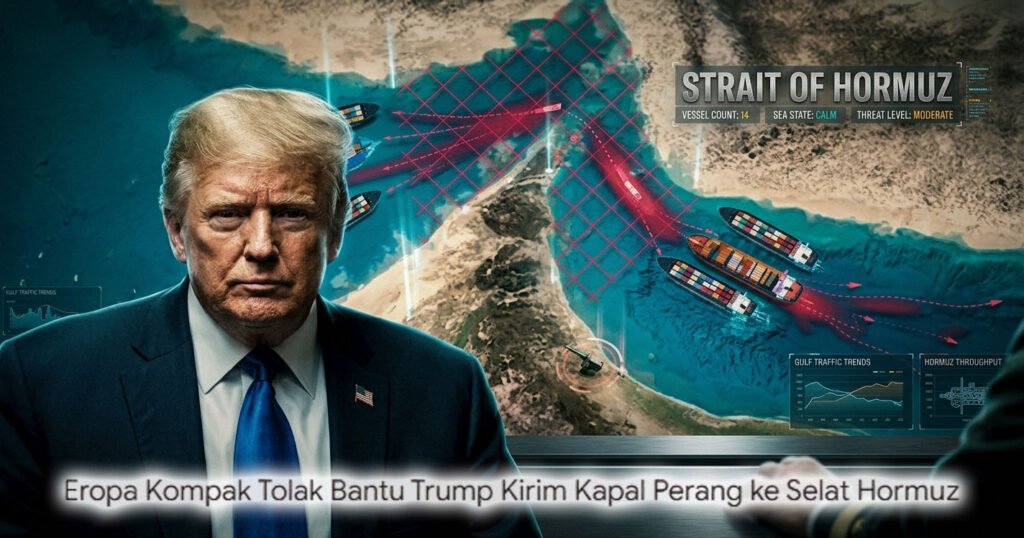 Eropa Bersatu Tolak Perintah Trump di Selat Hormuz, "Ini Bukan Perang Kami!"