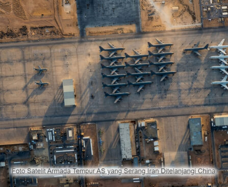 Foto Satelit Armada Tempur AS yang Serang Iran "Ditelanjangi" China, Dunia Militer Tercengang!