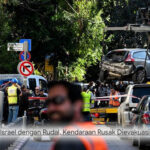 Iran Hujani Israel dengan Rudal, Kendaraan Hancur dan Ratusan Korban Dievakuasi dari Lokasi Ledakan