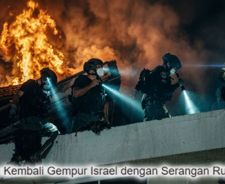 Iran Kembali Gempur Israel dengan Hujan Rudal, Gelombang ke-45 Langsung Hantam Jantung Pertahanan Zionis!