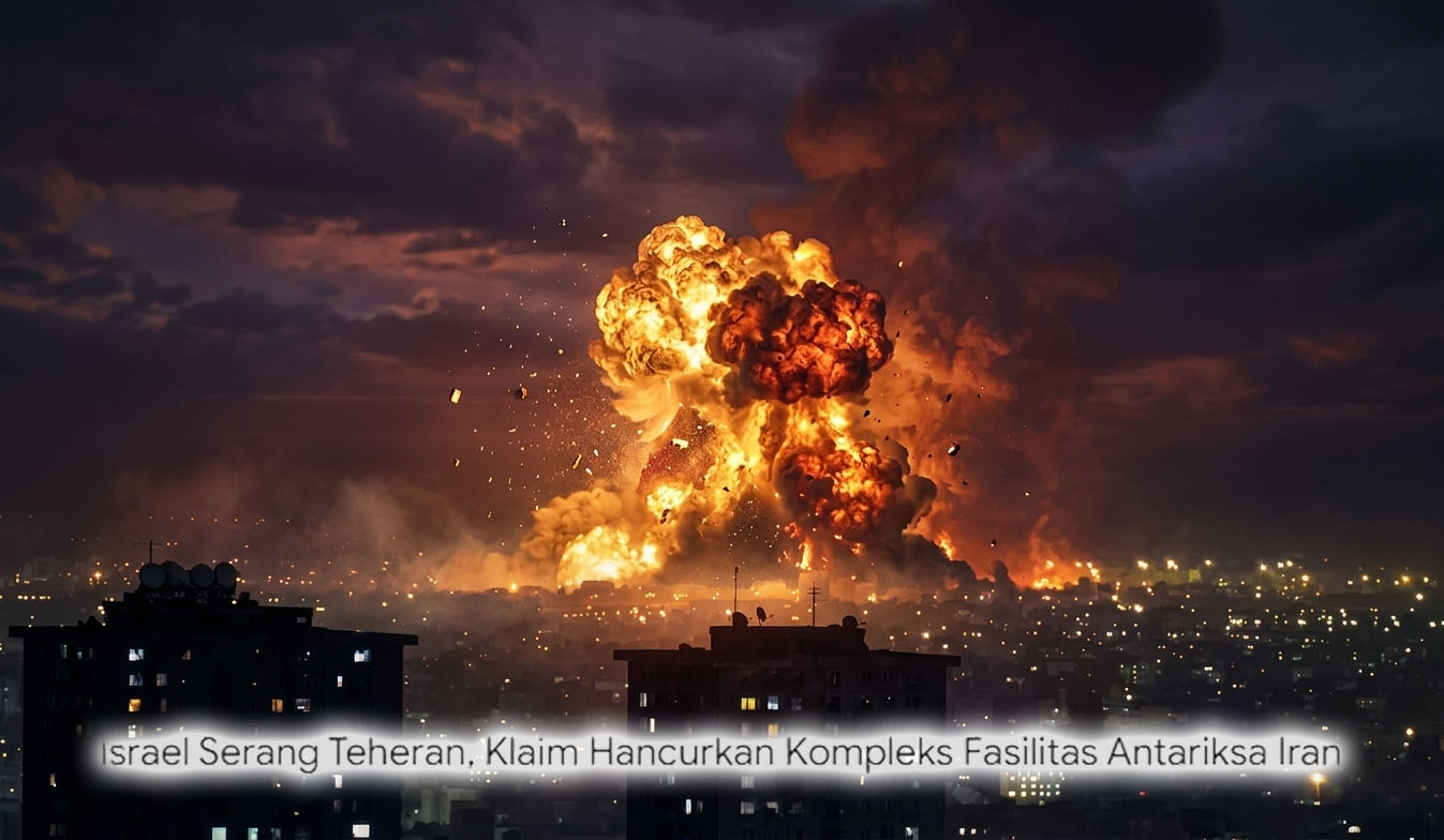 Israel Serang Teheran, Klaim Hancurkan Kompleks Fasilitas Antariksa Iran, Pusat Satelit Militer Luluh Lantak!