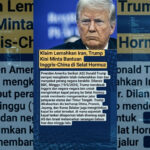Klaim Lemahkan Iran, Trump Malah Minta Bantuan Inggris-China di Selat Hormuz!