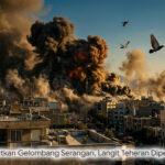 Langit Teheran Membara: Israel Lanjutkan Gelombang Serangan, Gedung IRIB & Rumah Sakit Hancur